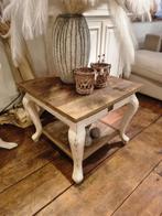 Teak bijzettafel/salontafel