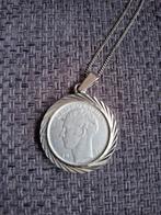 Ketting met hanger beide zilver, Leopold iii, Ophalen, Zilver, Zilver, Met hanger