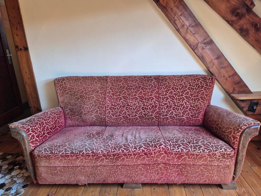 Fauteuil vintage, Enlèvement, Utilisé, Bois