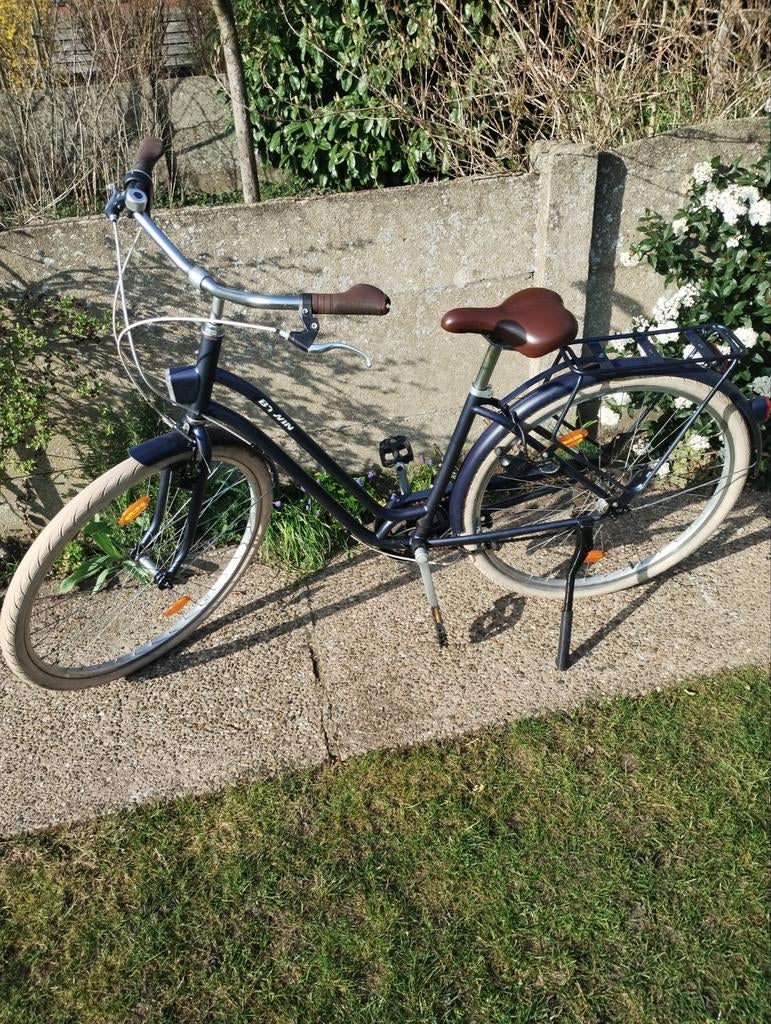 Damesfiets met 6 versnellingen, Vélos & Vélomoteurs, Vélos | Vélos pliables, Enlèvement, Utilisé, Femmes, Vitesses