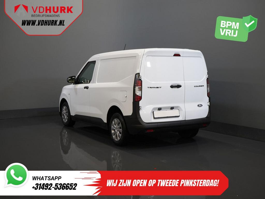 Ford Transit Courier 1.0 Trend 100 pk BENZINE BPM VRIJ! Gara, Parkeersensor, Wit, Bedrijf, Handgeschakeld