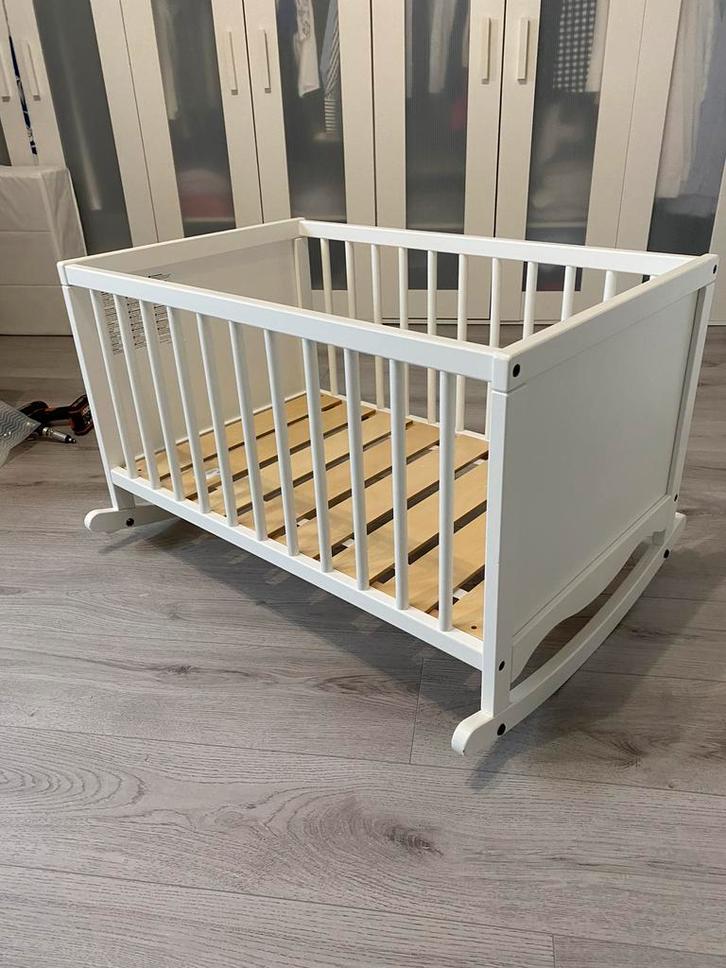 Berceau bascule / fixe, Enfants & Bébés, Berceaux & Lits, Enlèvement