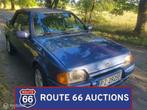 Ford Escort Cabriolet | 1988 | Route 66 Auctions, Auto's, Zwart, Bedrijf, Handgeschakeld, Overige carrosserie