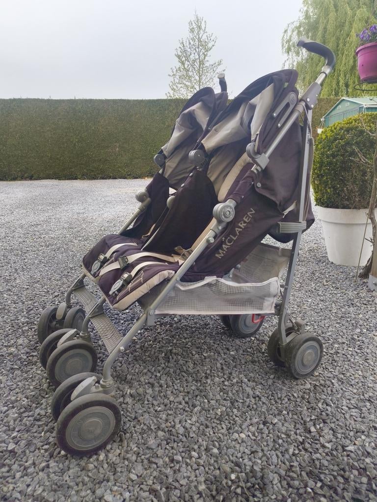 Tweeling buggy Maclaren Twin Techno, Ophalen, Maclaren