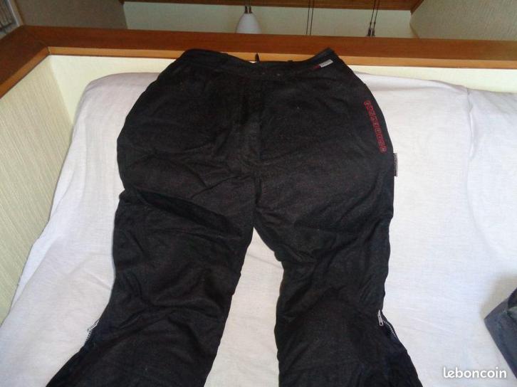 pantalon toile noire état neuf pour motard, Motoren, Kleding | Motorkleding, Ophalen