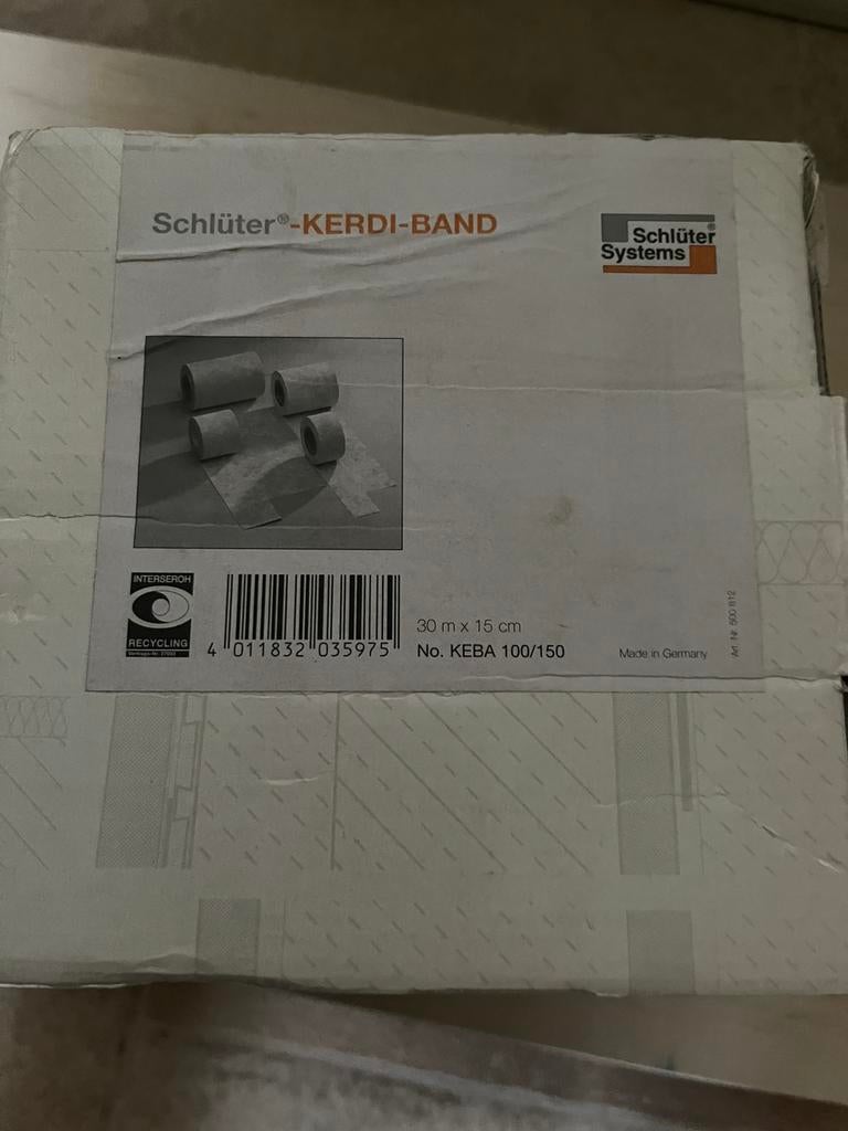 A vendre étanchéité salle de bain ou terrasse, Ophalen, Zo goed als nieuw