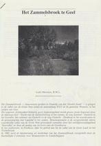 (g98) Het Zammelsbroek te Geel, Boeken, Geschiedenis | Stad en Regio, Verzenden, Gelezen