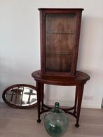 Splendide vitrine murale en bois ancienne, Antiquités & Art, Enlèvement