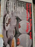 Nieuw Koffie en eetservies, Ophalen