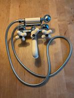 Vintage mengkraan voor bad met douchekop, Ophalen, Kraan