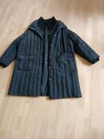 Zwarte gewatteerde jas met rits en drukknopen, Kleding | Dames, Zwart, Maat 46/48 (XL) of groter, Ophalen of Verzenden, Samoon