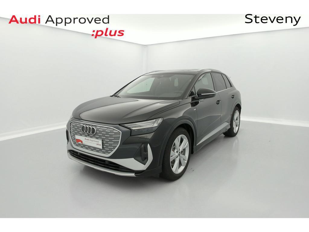 Audi Q4 e-tron S-line 40 e-tron  150,00 kW*Toit ouvrant*Came, Automaat, Overige modellen, https://public.car-pass.be/vhr/7d7124fe-9564-4893-9a1d-e905650e8e1a