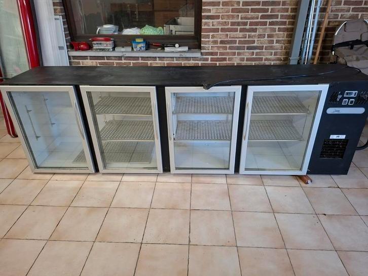 Antoine dranken frigo 4 deurs glas, Electroménager, Réfrigérateurs & Frigos, Enlèvement