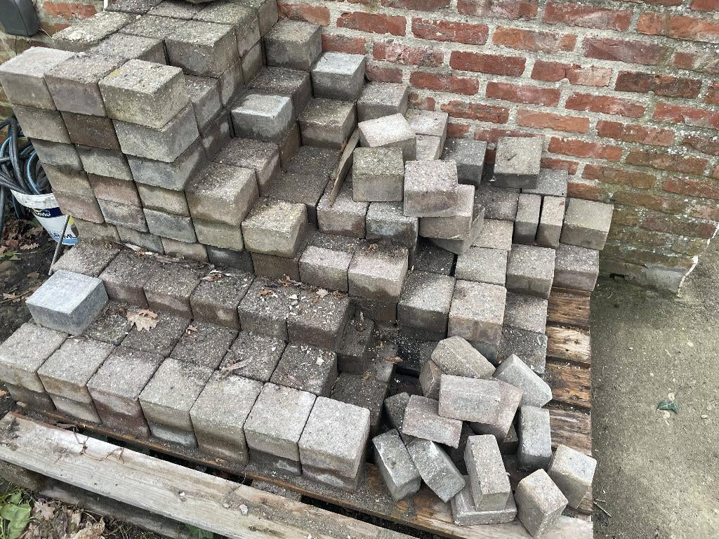 GRATIS klinkers, Ophalen, Gebruikt, Klinkers