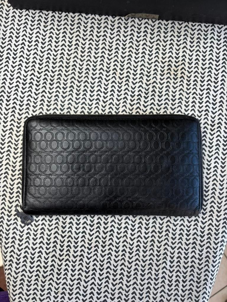 Alexander McQueen zwarte leren portemonnee, Overige merken, Gebruikt, Zwart, Ophalen of Verzenden