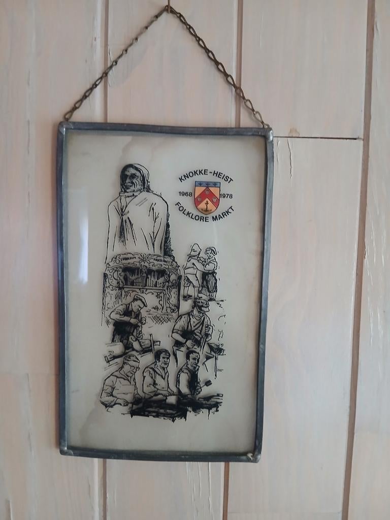 Glas in lood. Folkloremarkt Heist aan zee., Enlèvement ou Envoi