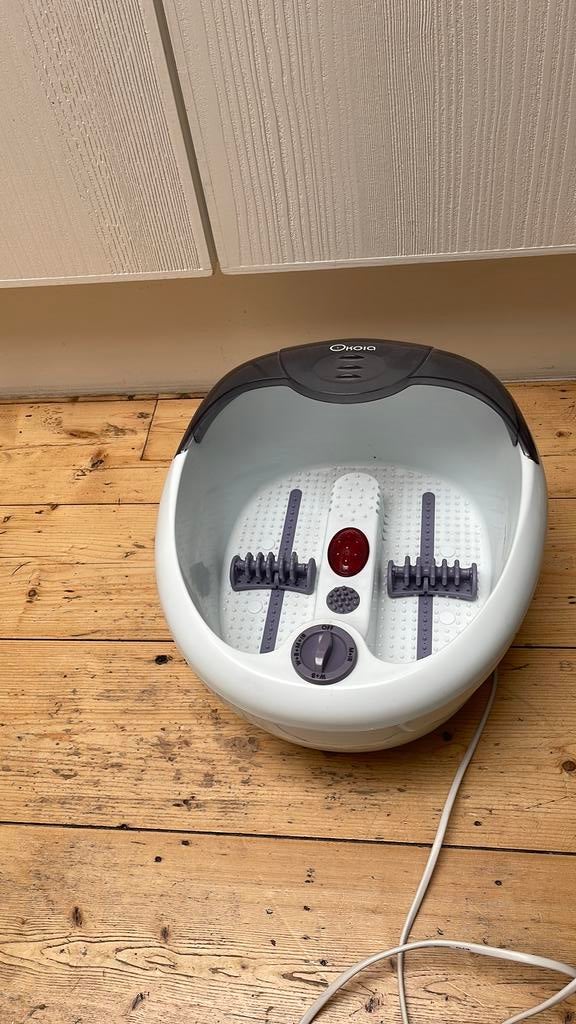 Voetbad, Ophalen, Gebruikt