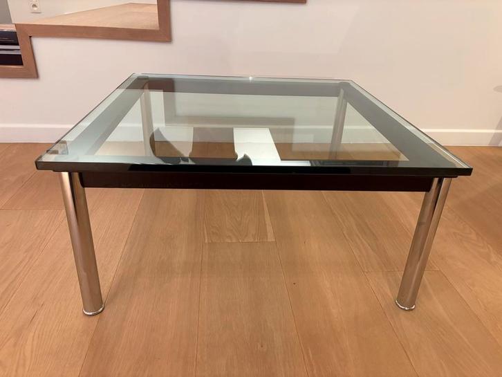 Salontafel Cassina LC10, Huis en Inrichting, Tafels | Salontafels, Zo goed als nieuw, Minder dan 50 cm, 50 tot 100 cm, 50 tot 100 cm