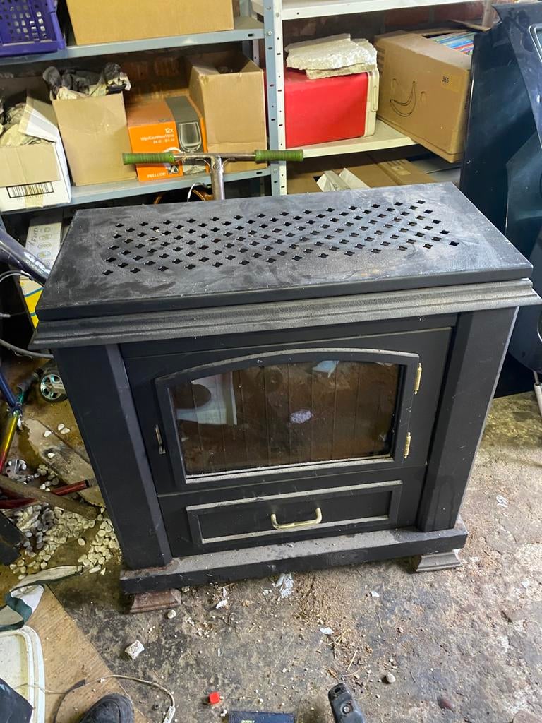 Mazoet kachel, Huis en Inrichting, Kachels, Ophalen, Zo goed als nieuw