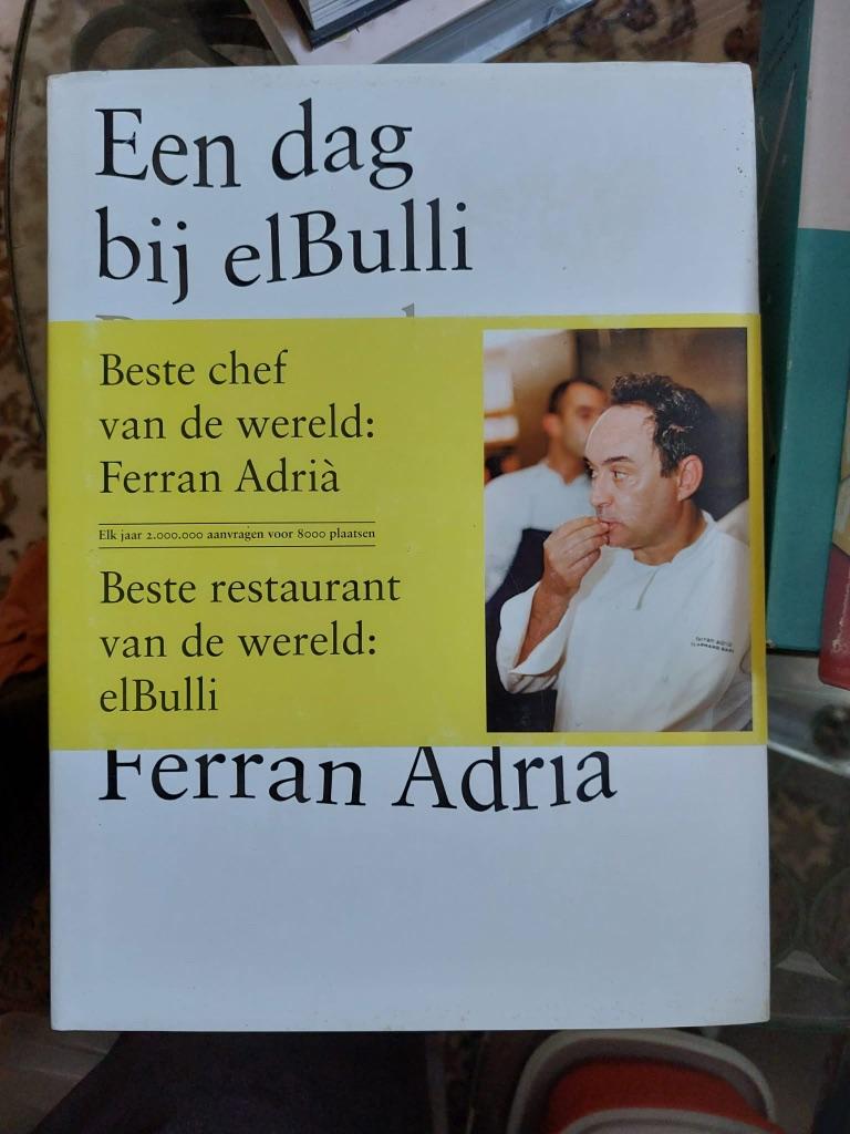 "Een dag bij elBulli" door Ferran Adrià, Enlèvement ou Envoi