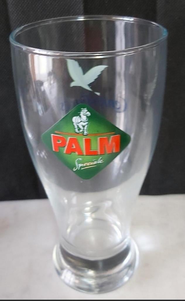 Palm geruit glas centerparcs, Collections, Marques de bière, Enlèvement, Palm