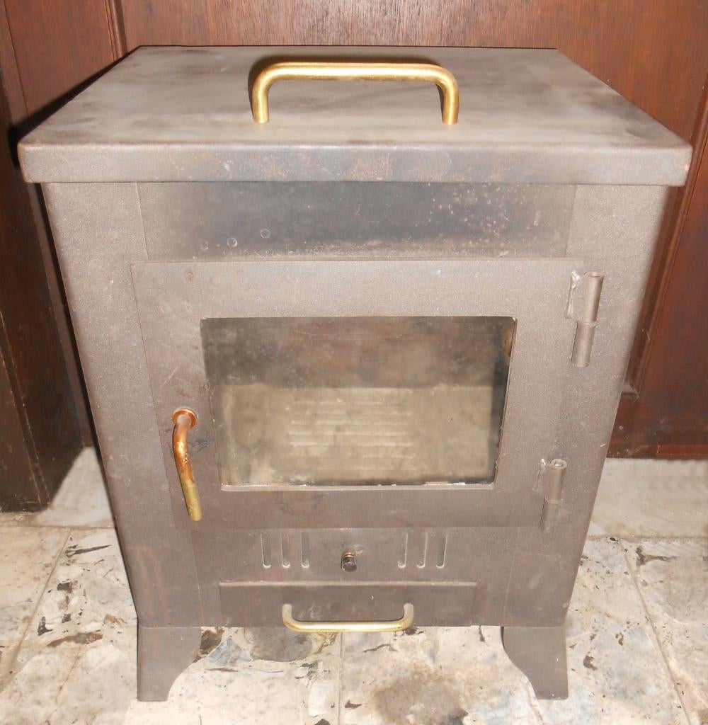 Petit poêle à bois en bon état (bûches 40 cm), Enlèvement, Utilisé, Bois, Autoportant