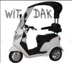 Wit dak / bescherming afneembaar voor op scooter / bromfiets, Fietsen en Brommers, Ophalen, Gebruikt, Overige typen