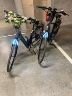 dames en heren elektrische fiets, Vélos & Vélomoteurs, 50 km par batterie ou plus, Comme neuf, Enlèvement, 51 à 55 cm
