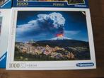 Etna Vulkaan Clementoni Puzzel, Ophalen of Verzenden, 500 t/m 1500 stukjes, Nieuw, Legpuzzel