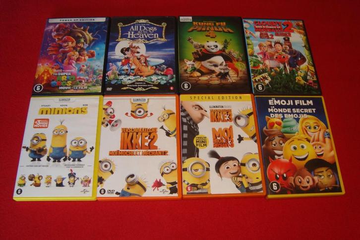 35 kinder dvd's, Cd's en Dvd's, Dvd's | Tekenfilms en Animatie, Tekenfilm, Ophalen of Verzenden