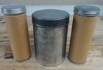SALE Verweerd blik &  2 kartonnen kokertjes +  blikken dop, Enlèvement ou Envoi