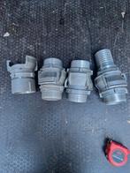 Aansluitingen voor brandweerlieden, Doe-het-zelf en Bouw, Buizen en Afvoer, Ophalen, Rechte buis, 40 tot 60 mm, Nieuw