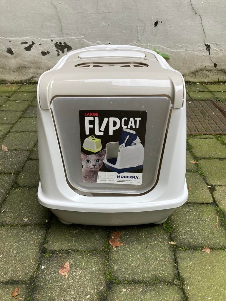 Kattenbak, Dieren en Toebehoren, Kattenbakken, Ophalen, Zo goed als nieuw, Gesloten