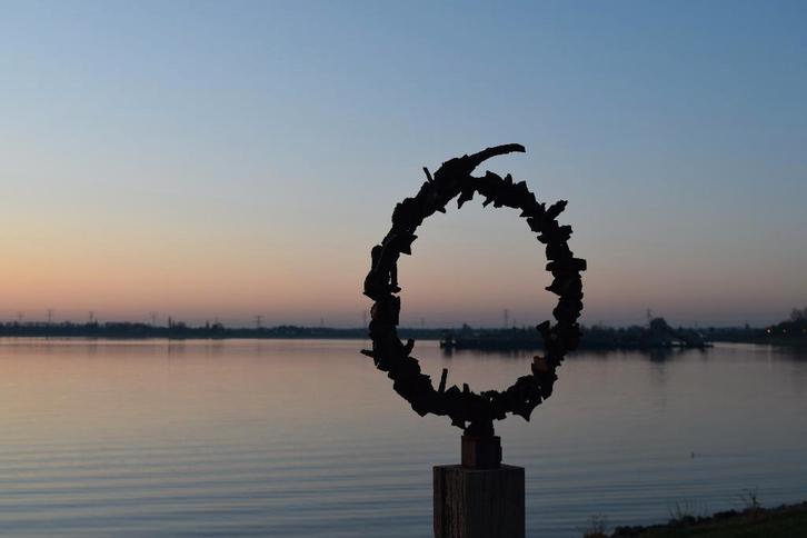 Faites la différence avec une statue de jardin unique, Jardin & Terrasse, Statues de jardin, Neuf, Abstrait, Métal, Enlèvement ou Envoi