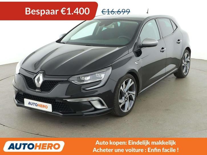 Renault Mégane 1.6 TCe Energy GT (automatique), Autos, Renault, Achat, Mégane, ABS, Régulateur de distance, Airbags, Air conditionné