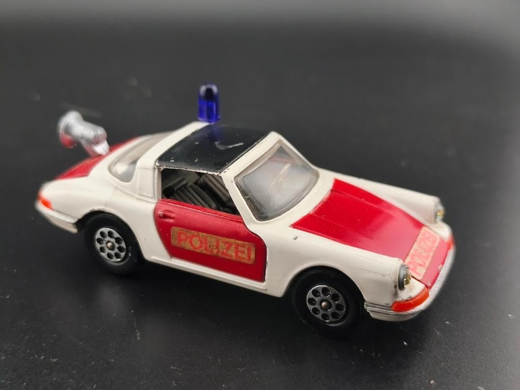 CORGI TOYS UK PORSCHE POLIZEI REF 509, Hobby en Vrije tijd, Modelauto's | 1:43, Ophalen of Verzenden, Gebruikt, Auto, Corgi