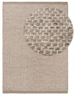 VLOERKLEED - TAUPE-BEIGE - WOL-KATOEN, Ophalen, Crème, Modern - landelijk, 200 cm of meer