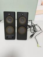 Logitech X-140 PC Computer Speakers 2.0 Set met Bass Control, Computers en Software, Ophalen of Verzenden, Zo goed als nieuw, Audiokanaal 2