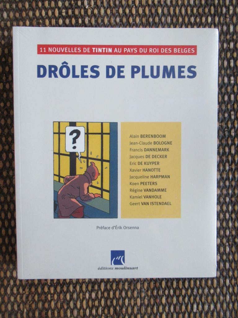Tintin : Drôles de plumes (NEUF), Collections, Personnages de BD, Enlèvement, Tintin, Neuf, Livre ou Jeu