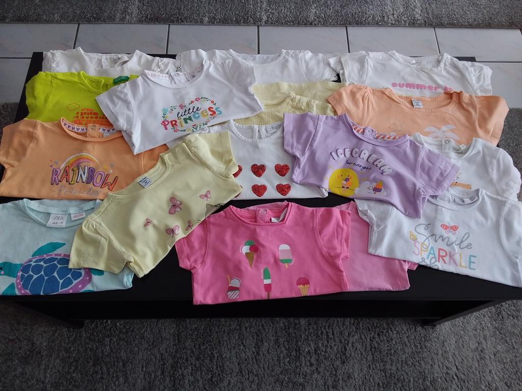 Paquet de vêtements d'été pour filles taille 86, Enlèvement