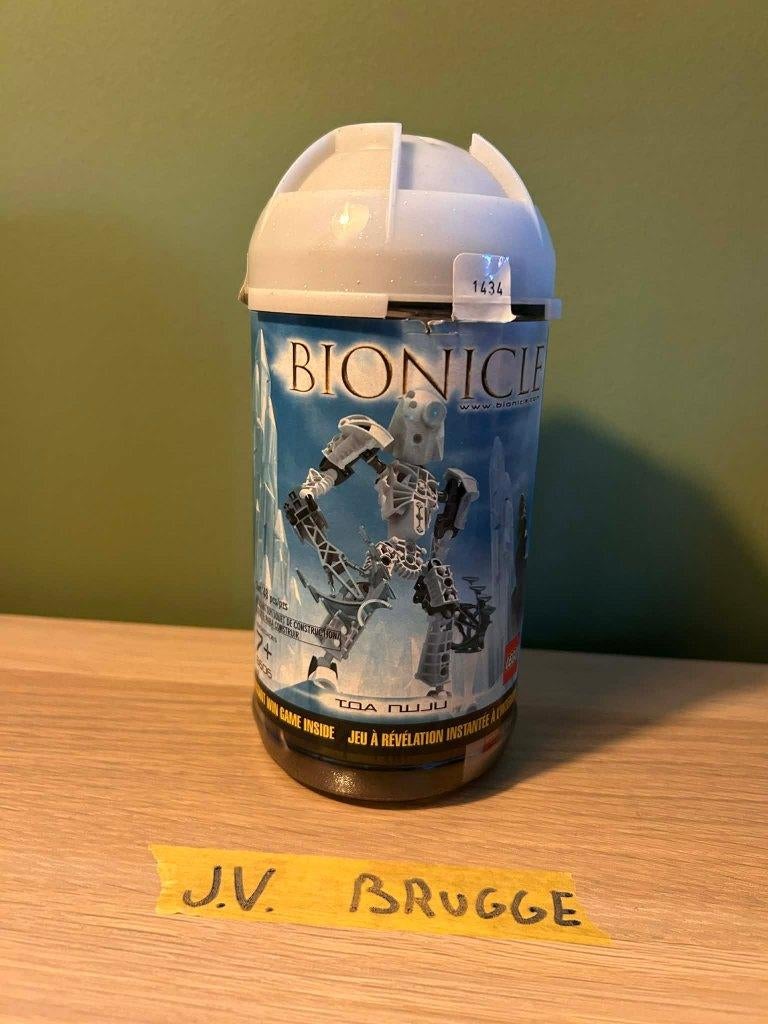 LEGO 8606 Bionicle Toa Metru Nuju, Lego, Ophalen of Verzenden, Zo goed als nieuw, Complete set