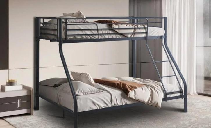 Stapelbed voor 2/3 personen, Huis en Inrichting, Slaapkamer | Stapelbedden en Hoogslapers, Stapelbed, Ophalen