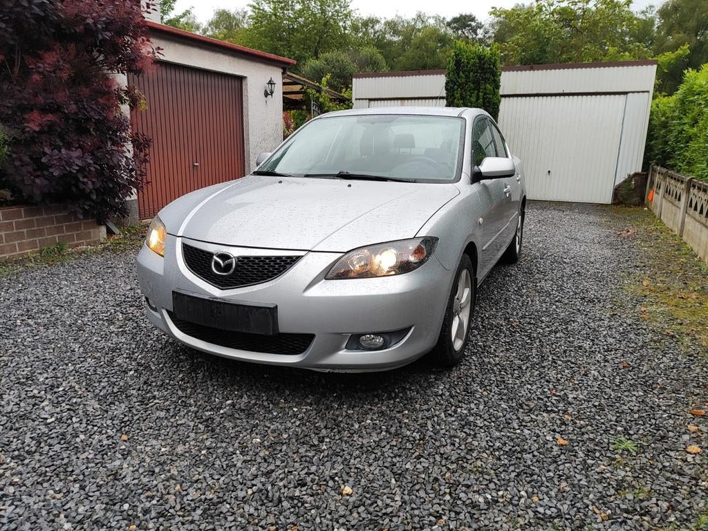 Mazda 3 1.6, Auto's, Handgeschakeld, Particulier, Elektrische ramen, Zilver of Grijs