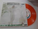 Vinyl 45trs- lou & the hollywood bananas - hollywood hollywo, Ophalen of Verzenden, Gebruikt