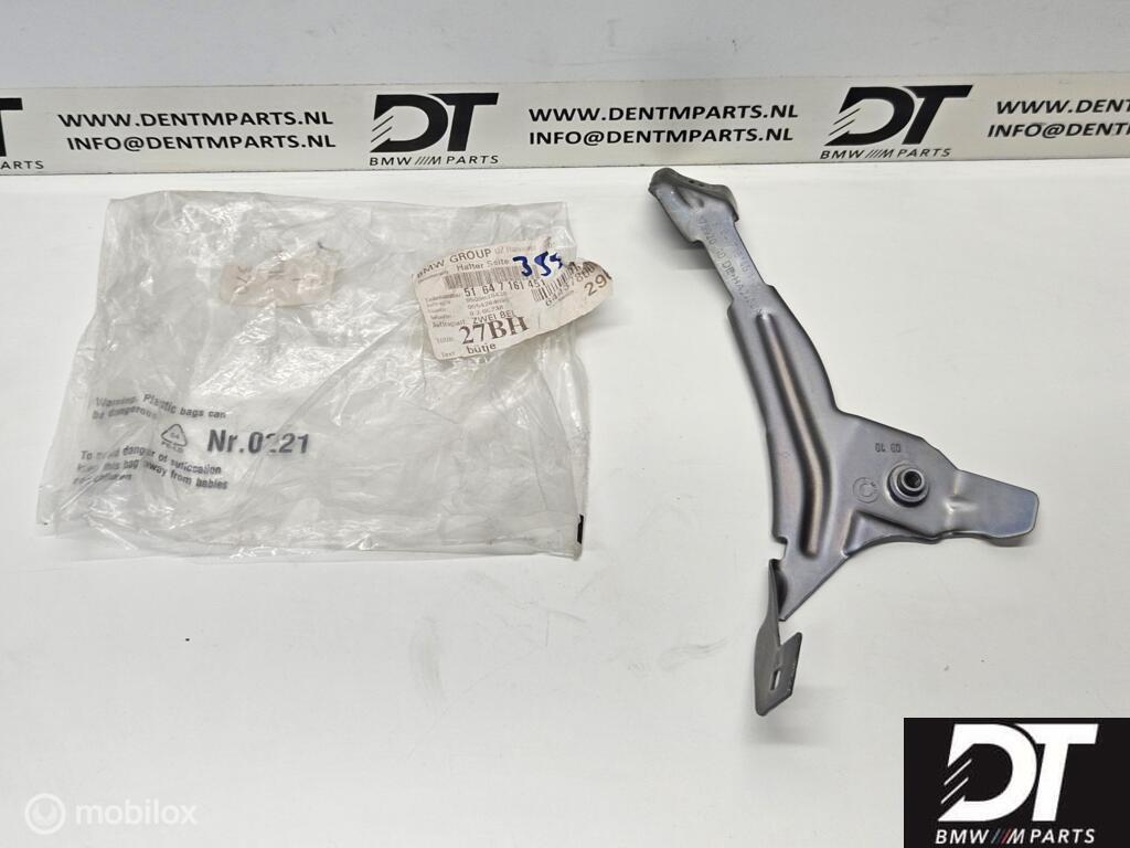 Bracket, side panel, bottom left BMW E60 E61 51647161451, Auto-onderdelen, Overige Auto-onderdelen, BMW, Nieuw, Ophalen of Verzenden