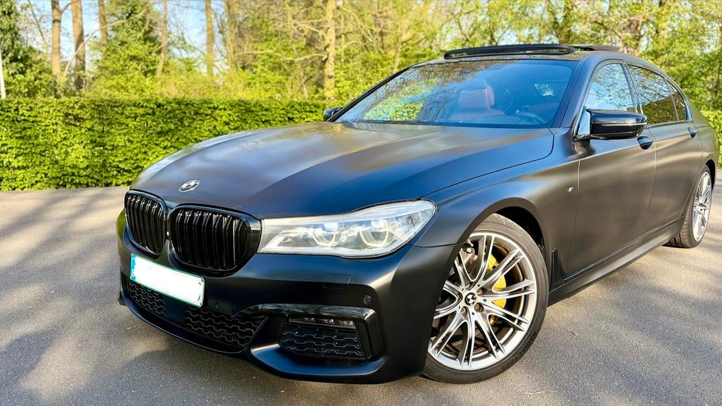 Bmw 730Ld carbone core m pack, Auto's, BMW, Particulier, 7 Reeks, 360° camera, Diesel, Euro 6, Berline, Automaat, Zwart, Ophalen