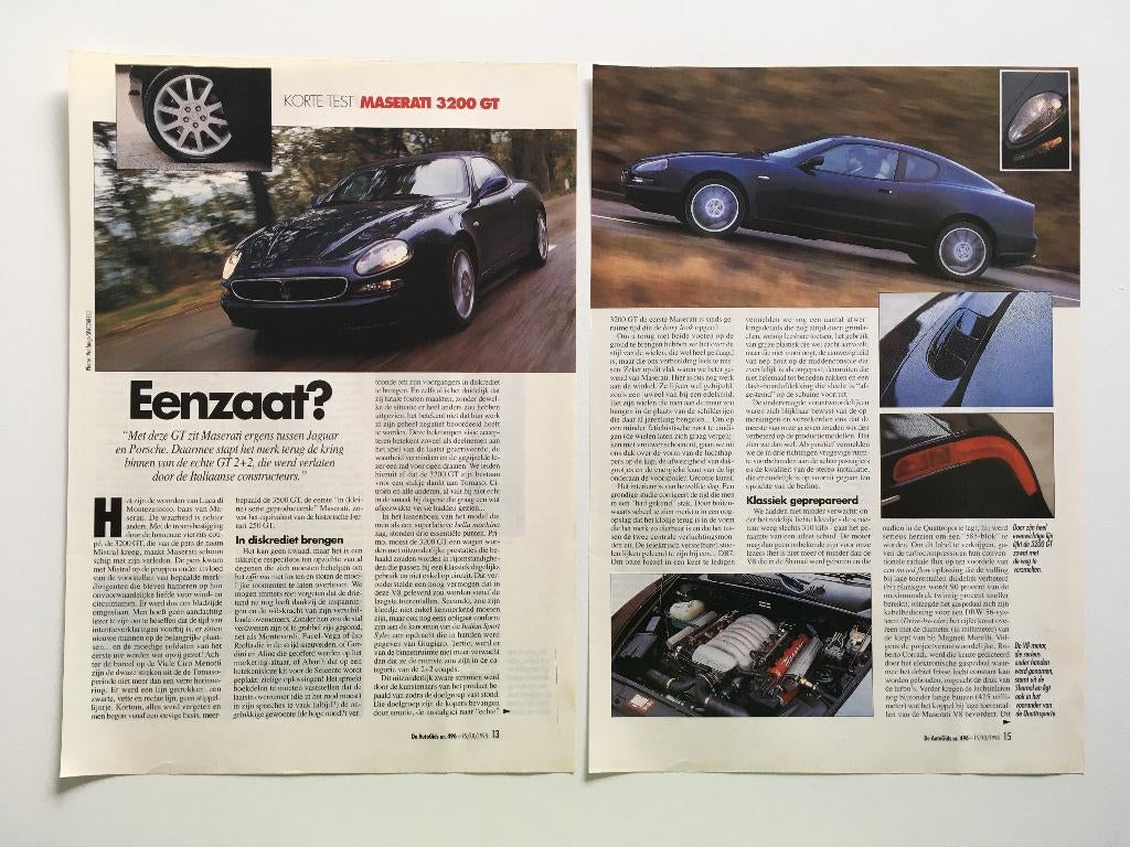Article Maserati 3200GT, Enlèvement ou Envoi, Comme neuf, Autres marques