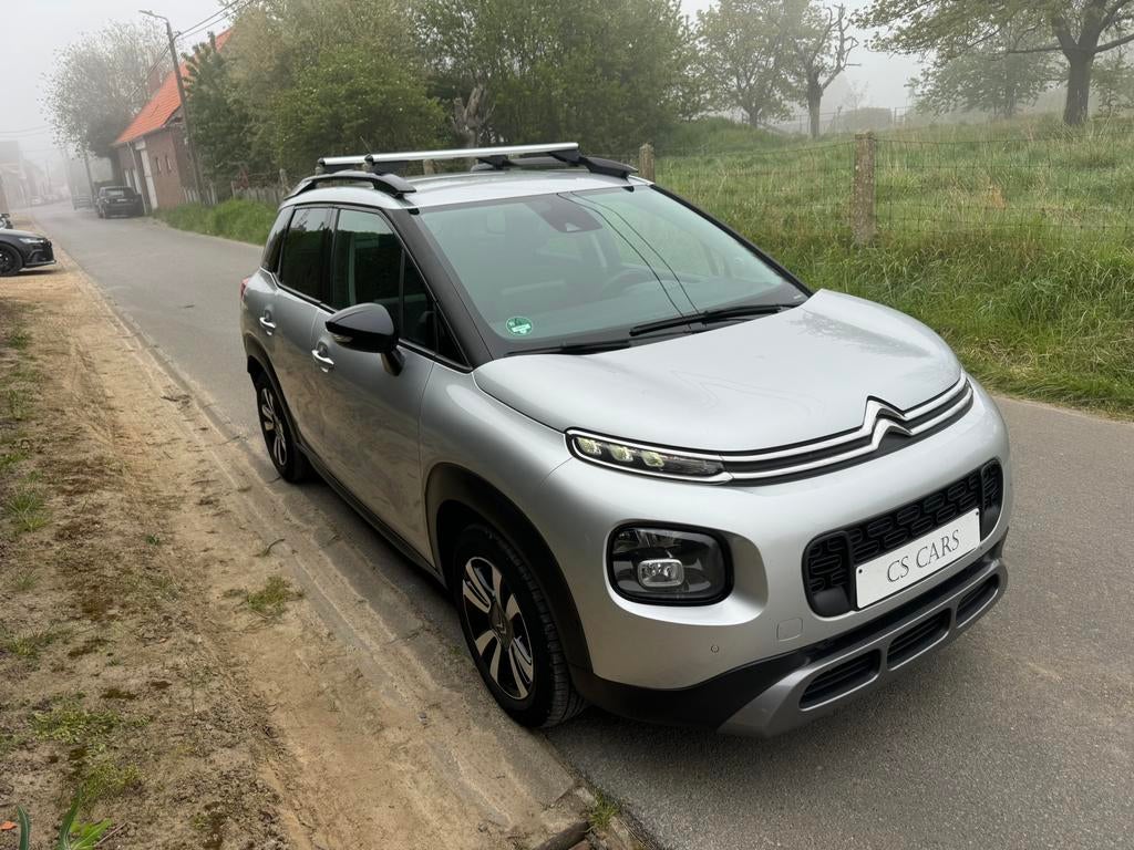 Citroen c3 Aircross | 99.000km | 1.2 Turbo Benzine | Full, Autos, Argent ou Gris, Euro 6, Entreprise, Boîte manuelle