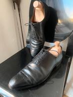 Souliers artisanaux Paris  - Brogues cuir noir 42 1/2, Enlèvement ou Envoi, Utilisé