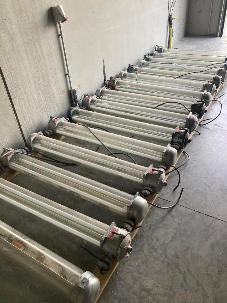 Industriële designlampen voor loft, Huis en Inrichting, Lampen | Plafondlampen, Gebruikt, Glas, Metaal, Ophalen